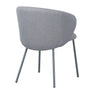 KIRA ΚΑΡΕΚΛΑ ΓΚΡΙ ΑΝΟΙΧΤΟ ΓΚΡΙ ΣΚΟΥΡΟ 56x56x74.5cm SKU 03-1057